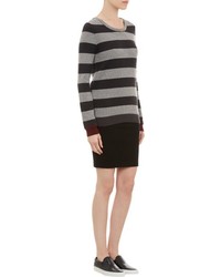 Mpatmos Wide Stripe Sweater Black
