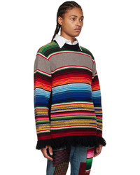 Junya Watanabe Multicolor Striped Sweater