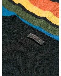 Prada Shetland Striped Sweater