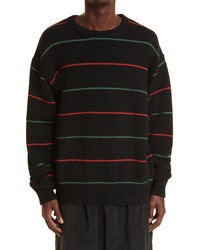 F-LAGSTUF-F Stripe Wool Blend Sweater