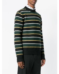 Prada Striped Knit Sweater