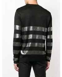 Balmain Striped Pattern Sweater