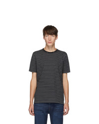 Frame Black And Grey Ringer Stripes T Shirt