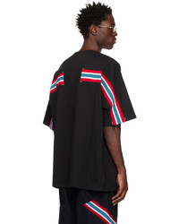 Incotex Red x FACETASM Black Striped T Shirt