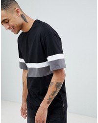 D-struct Cut And Sew Peached T Shirt