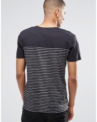 Selected Homme Painted Breton Stripe T Shirt