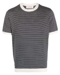 FURSAC Short Sleeve Striped Jersey T Shirt