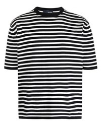 Lardini Short Sleeve Striped T Shirt