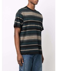Carhartt WIP Stripe Pattern Cotton T Shirt