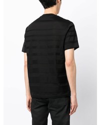 Emporio Armani Striped Cotton T Shirt