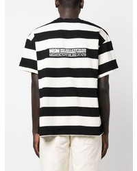 MSGM Striped Cotton T Shirt
