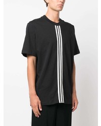 adidas Striped Cotton T Shirt
