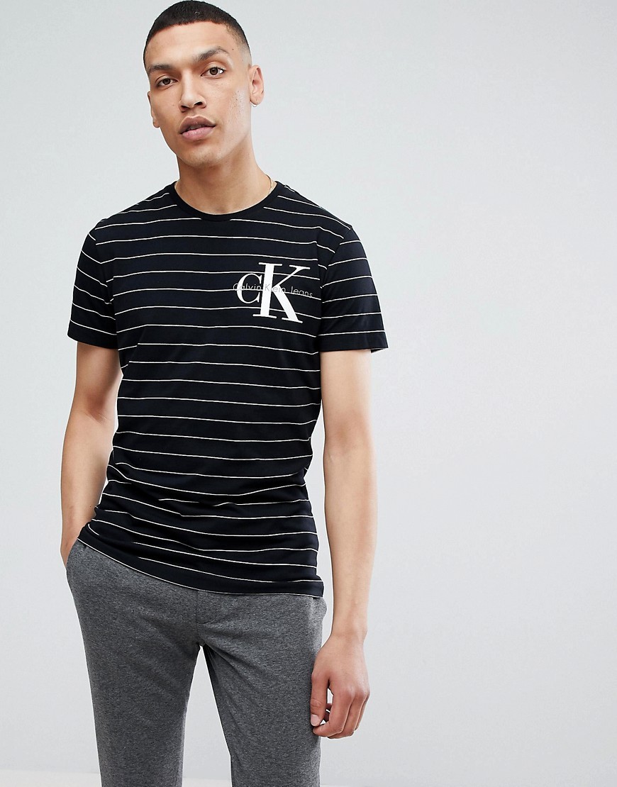 calvin klein striped t shirt