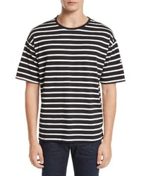 Burberry Totfoard Stripe Oversize T Shirt