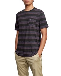 RVCA Wavy Stripe Pocket T Shirt