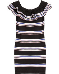 MSGM Striped Cotton Dress