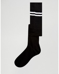 Asos 2 Stripe Thigh High Socks