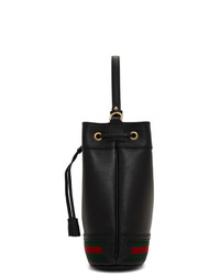 Gucci Black Ophidia Bucket Bag