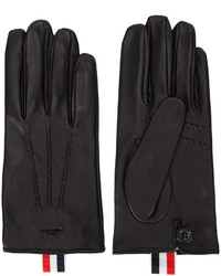 Thom Browne Striped Detail Gloves