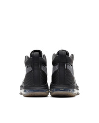 Nike Black Lebron James X John Elliott Edition Icon Qs Sneakers