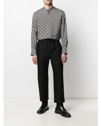Christian Wijnants Tian Fine Stripes Silk Blend Shirt