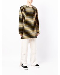 COOL T.M Striped Long Sleeved T Shirt