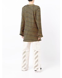 COOL T.M Striped Long Sleeved T Shirt