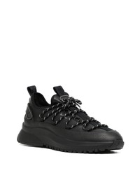 Bally Striped Lace Leather Sneakers