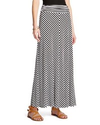 Merona Striped Maxi Skirt Tm