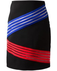 Christopher Kane Contrast Stripe Pencil Skirt