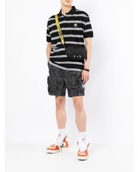 AAPE BY A BATHING APE Aape By A Bathing Ape Striped Polo Shirt