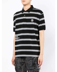 AAPE BY A BATHING APE Aape By A Bathing Ape Striped Polo Shirt