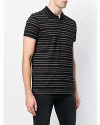 Saint Laurent Striped Polo Shirt
