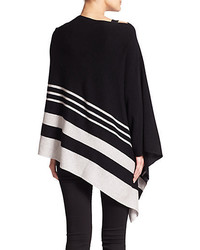 Saks Fifth Avenue Collection Striped Cashmere Poncho