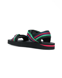 Ps By Paul Smith Striped Strappy Sandals