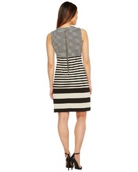 Calvin Klein Sleeveless Stripe Sheath Dress Dress
