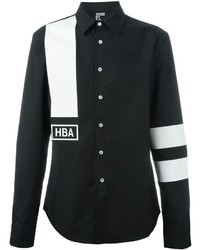 Black Horizontal Striped Shirt
