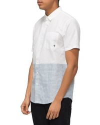 Tavik Wiltern Stripe Colorblock Woven Shirt