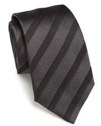 Armani Collezioni Diagonal Stripe Silk Tie