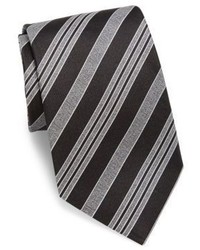 Giorgio Armani Multi Striped Slim Silk Tie