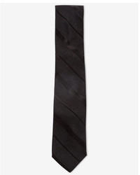 Express Slim Textured Diagonal Stripe Silk Tie