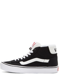 Vans Black Schoeller Edition Mid Skool Lite Lx Sneakers