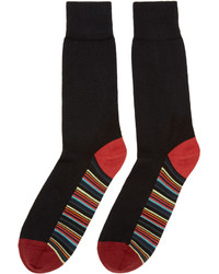 Paul Smith Black Stripe Socks