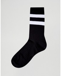 Asos Calf Length Stripe Socks