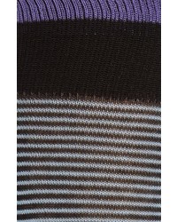 Lorenzo Uomo Feed Stripe Crew Socks