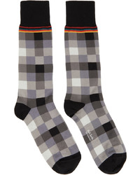 Paul Smith Four Pack Multicolor Assorted Stripe Socks