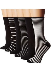 Lauren Ralph Lauren Stripe Roll Top Trouser 6 Pack Low Cut Socks Shoes