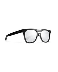Calvin Klein 205W39nyc Striped D Frame Acetate Sunglasses