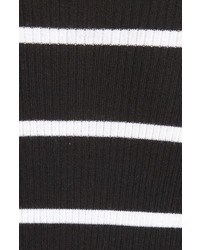 MCQ Alexander Ueen Distort Stripe Wool Sweater Dress