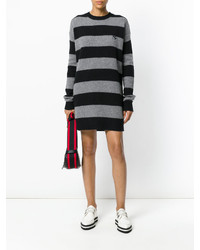 MCQ Alexander Ueen Striped Sweater Dress